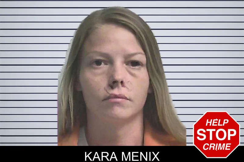 Kara Menix mugshot