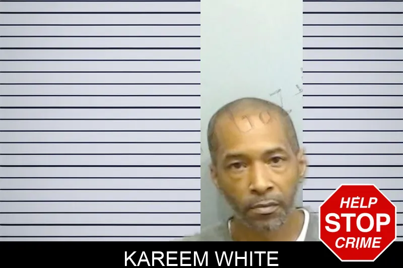 Kareem White mugshot