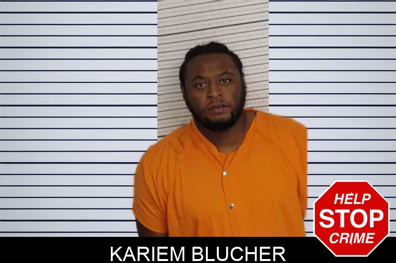 Kariem Blucher mugshot