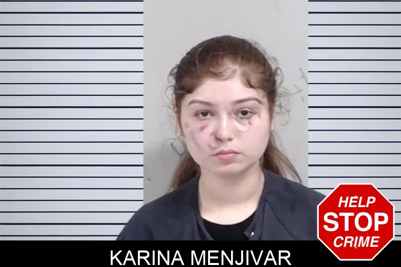 Karina Menjivar mugshot