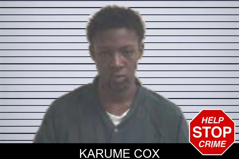Karume Cox mugshot