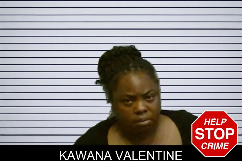 Kawana Valentine mugshot