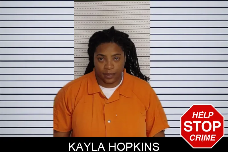 Kayla Hopkins mugshot