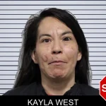 Kayla West mugshot