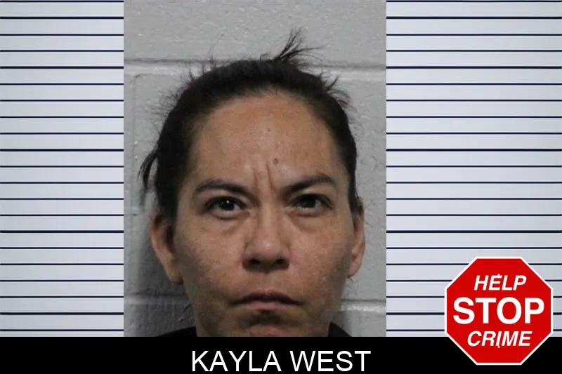 Kayla West mugshot