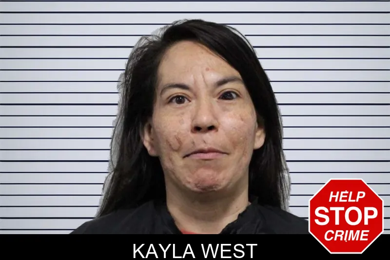 Kayla West mugshot
