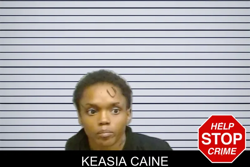 Keasia Caine mugshot