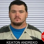 Keaton Andreko mugshot