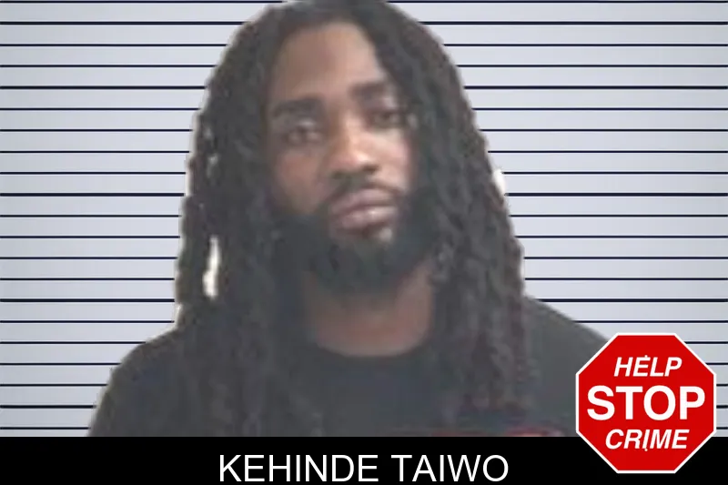 Kehinde Taiwo mugshot