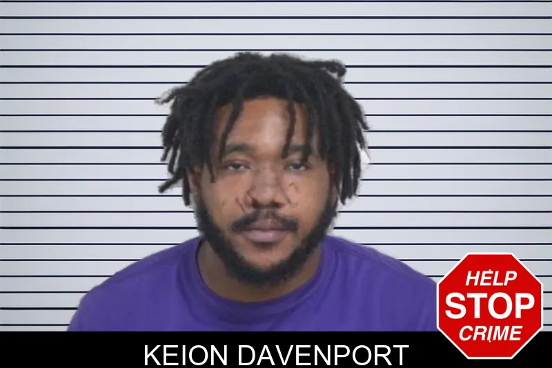 Keion Davenport mugshot