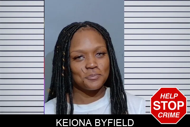 Keiona Byfield mugshot