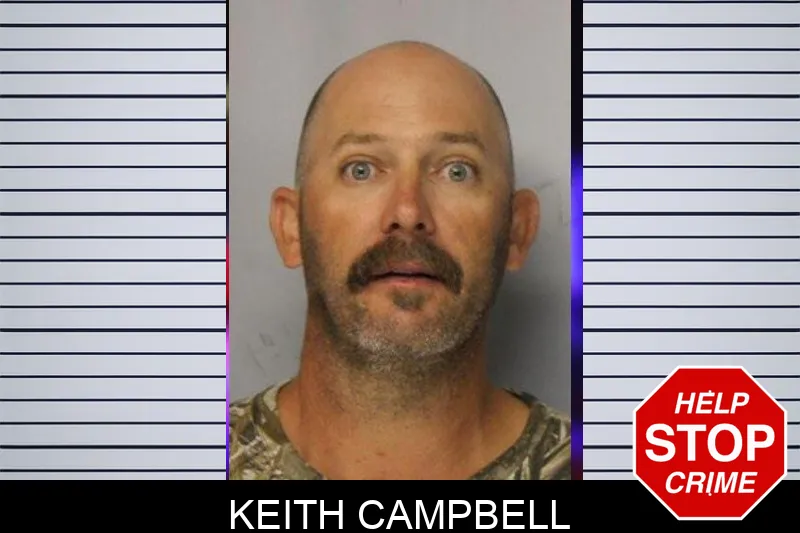 Keith Campbell mugshot