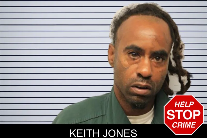 Keith Jones mugshot