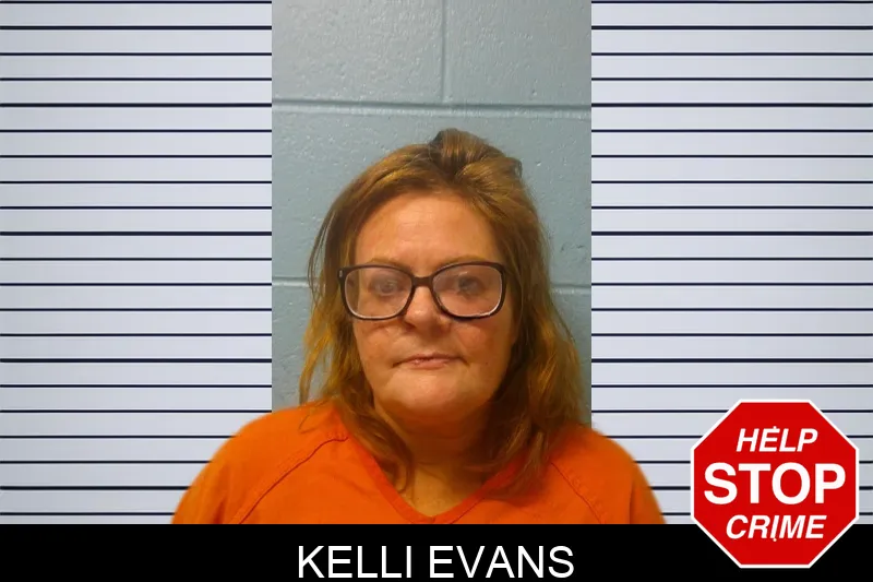 Kelli Evans mugshot