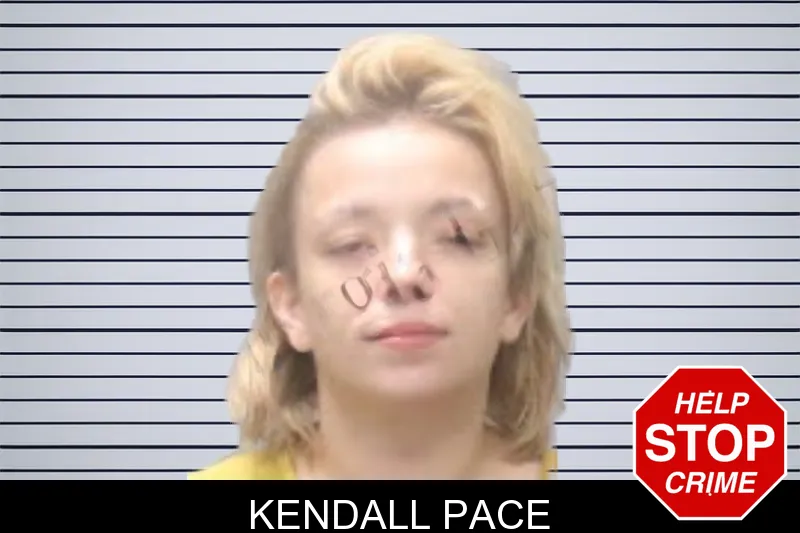 Kendall Pace mugshot