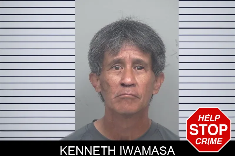 Kenneth Iwamasa mugshot