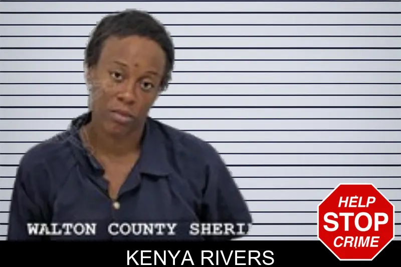 Kenya Rivers mugshot – Walton County , Georgia Kenya Rivers mugshot