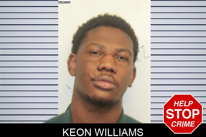 Keon Williams mugshot