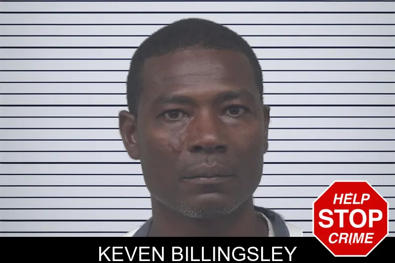 Keven Billingsley mugshot