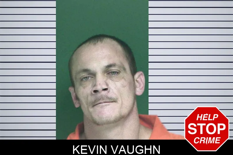 Kevin Vaughn mugshot