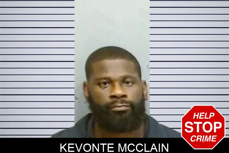 Kevonte McClain mugshot