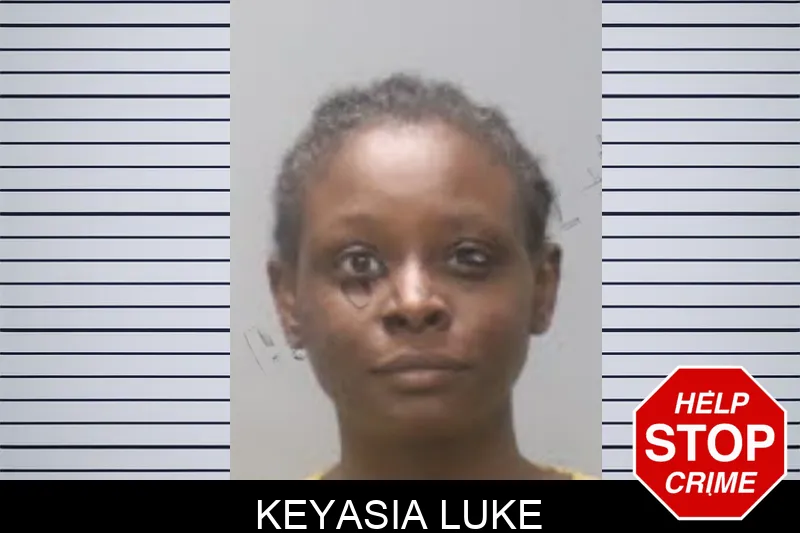 Keyasia Luke mugshot