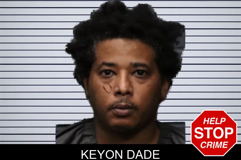 Keyon Dade mugshot