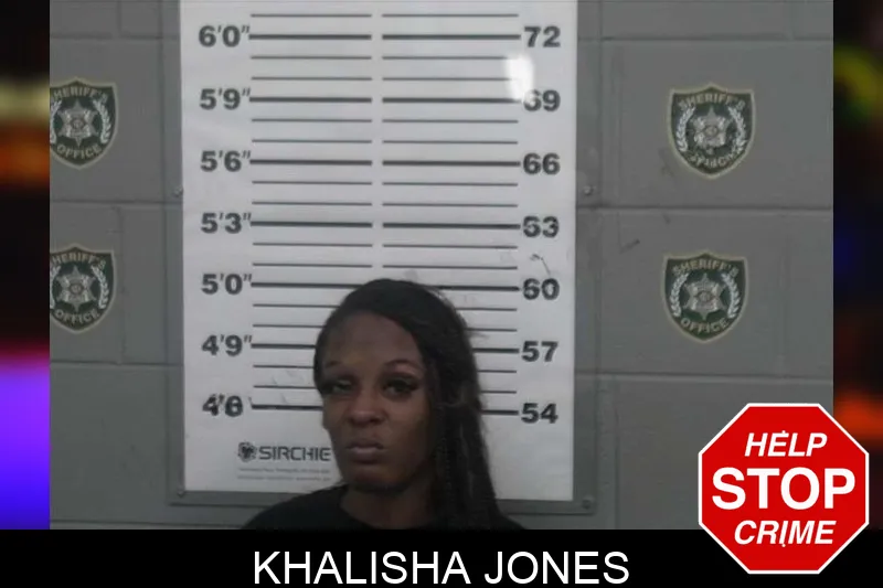 Khalisha Jones mugshot