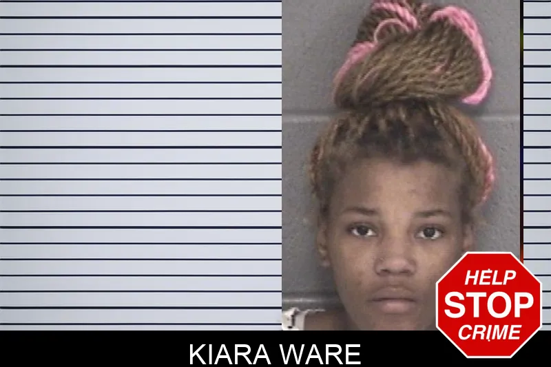 Kiara Ware mugshot