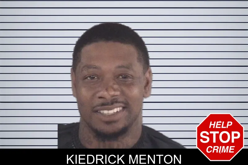 Kiedrick Menton mugshot