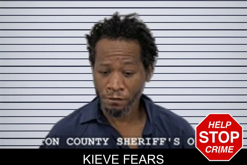 Kieve Fears mugshot
