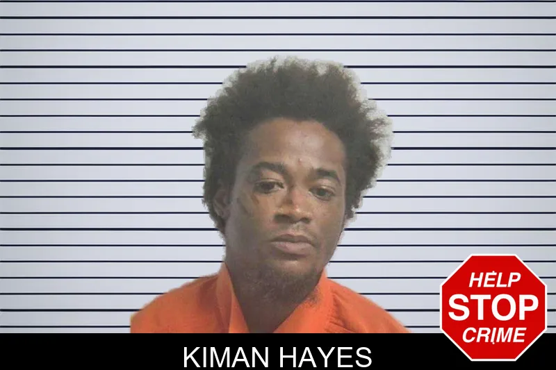 Kiman Hayes mugshot
