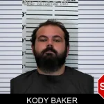 Kody Baker mugshot