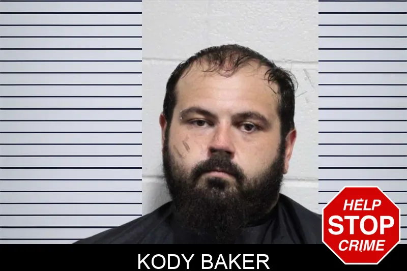 Kody Baker mugshot