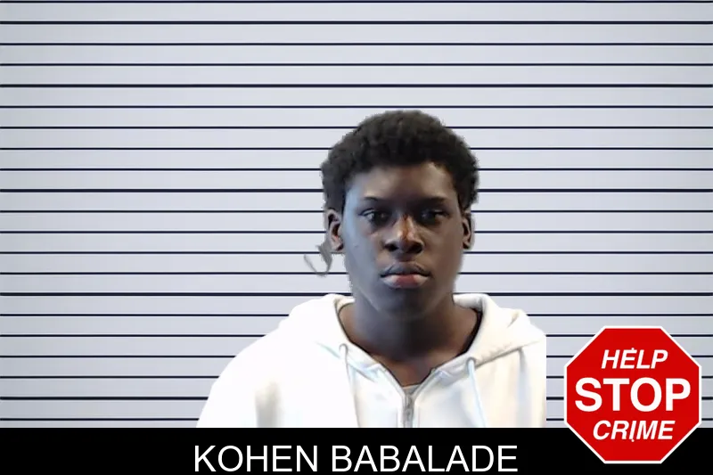 Kohen Babalade mugshot