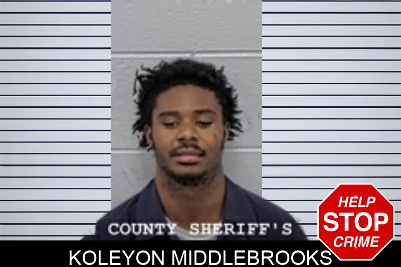 Koleyon Middlebrooks mugshot