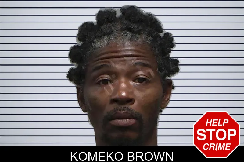 Komeko Brown mugshot