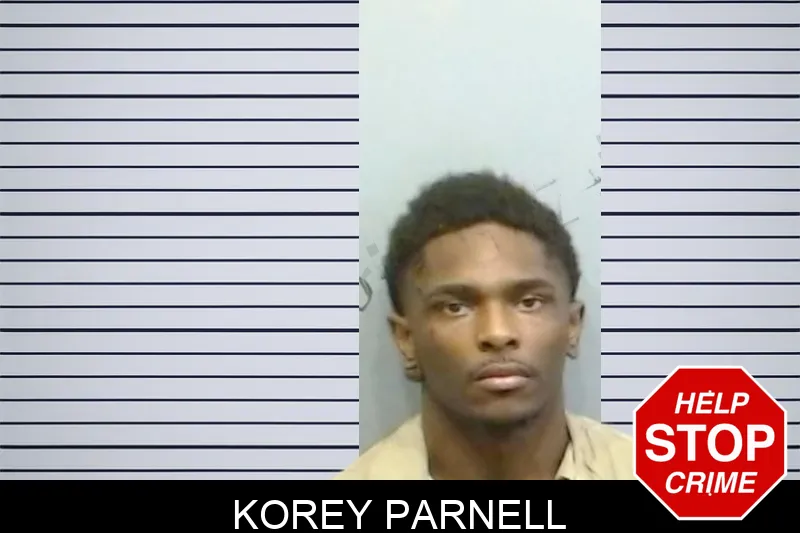 Korey Parnell mugshot