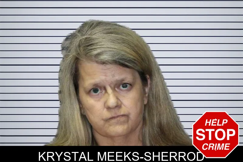 Krystal Meeks-Sherrod mugshot – Thomas County , Georgia Krystal Meeks-Sherrod mugshot
