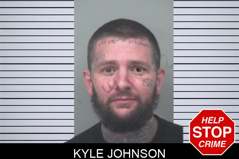 Kyle Johnson mugshot
