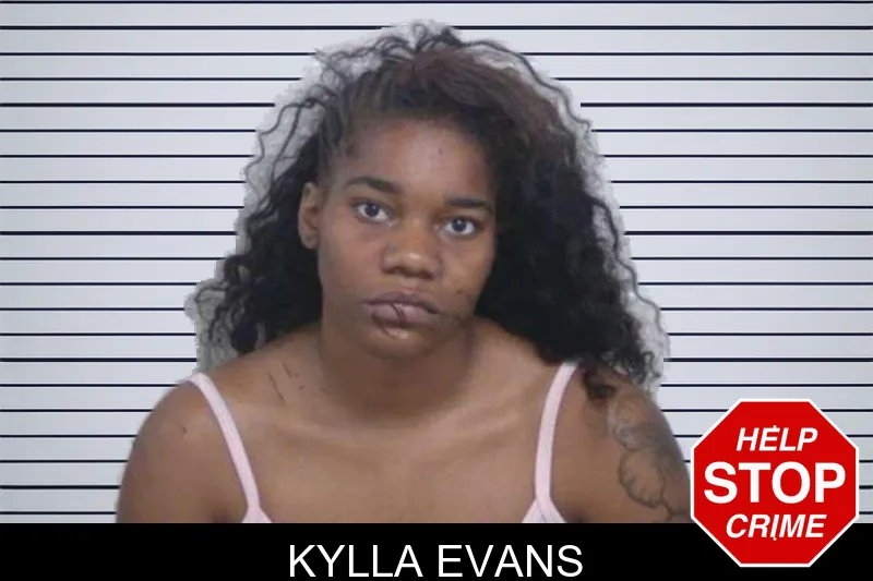 Kylla Evans mugshot