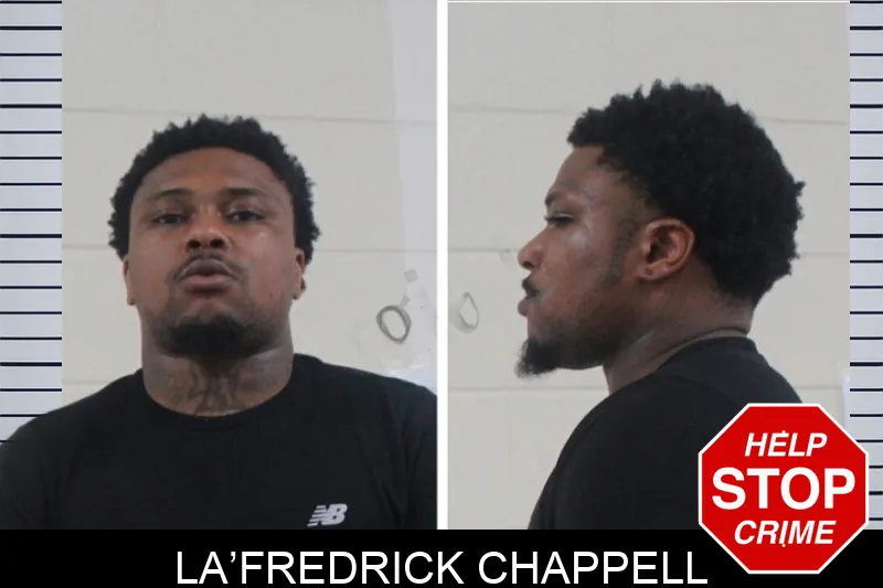 La’Fredrick Chappell mugshot – Houston County , Georgia La’Fredrick Chappell mugshot