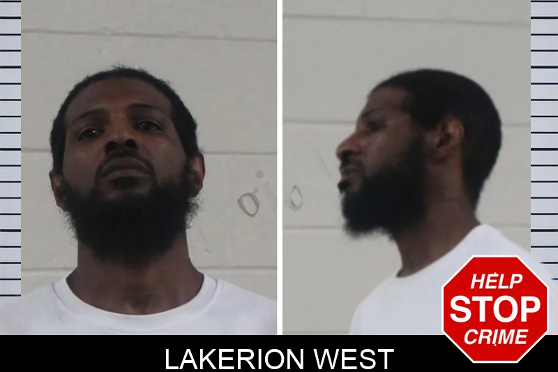 Lakerion West mugshot