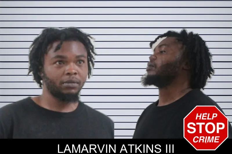 Lamarvin Atkins III mugshot – Houston County , Georgia Lamarvin Atkins III mugshot