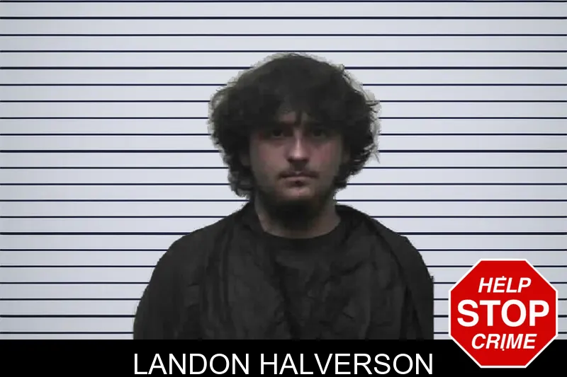 Landon Halverson mugshot