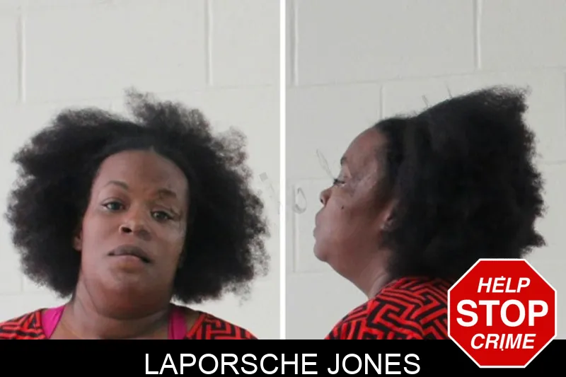 Laporsche Jones mugshot – Houston County , Georgia Laporsche Jones mugshot