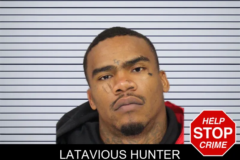 Latavious Hunter mugshot – Cobb County , Georgia Latavious Hunter mugshot