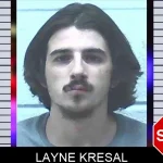 Layne Kresal mugshot