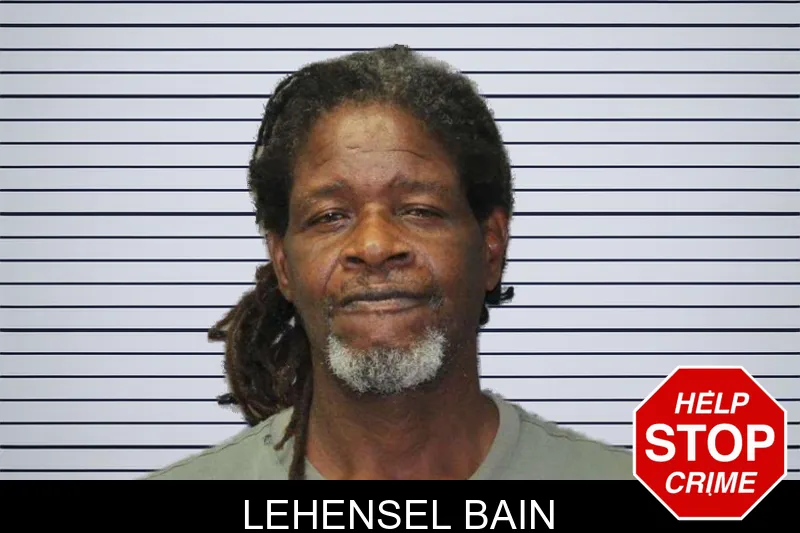 Lehensel Bain mugshot