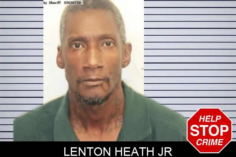Lenton Heath Jr mugshot